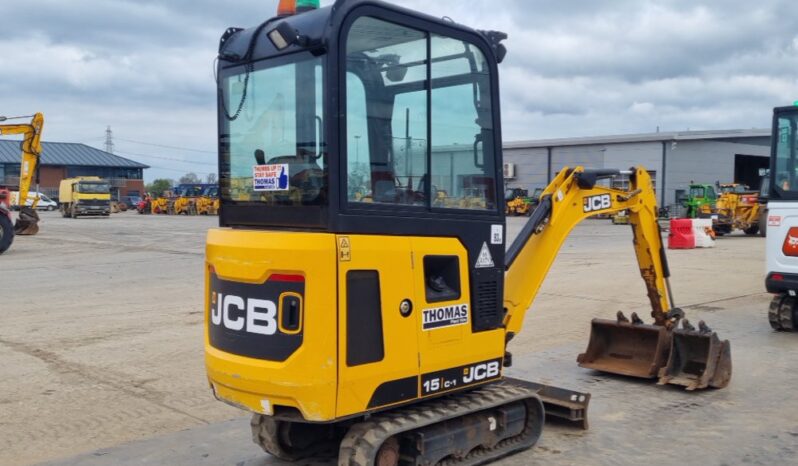 2019 JCB 15C-1 Mini Excavators For Auction: Leeds, UK – 30th April, 1st, 2nd & 3rd May 25 full
