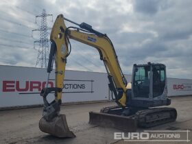 2019 Wacker Neuson ET90 6 Ton+ Excavators For Auction: Leeds, UK – 30th April, 1st, 2nd & 3rd May 25