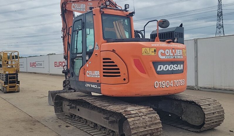2017 Doosan DX140LCR-5 10 Ton+ Excavators For Auction: Leeds, UK – 30th April, 1st, 2nd & 3rd May 25 full