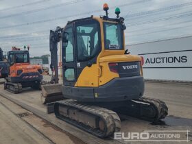 2019 Volvo ECR58D Mini Excavators For Auction: Leeds, UK – 30th April, 1st, 2nd & 3rd May 25 full