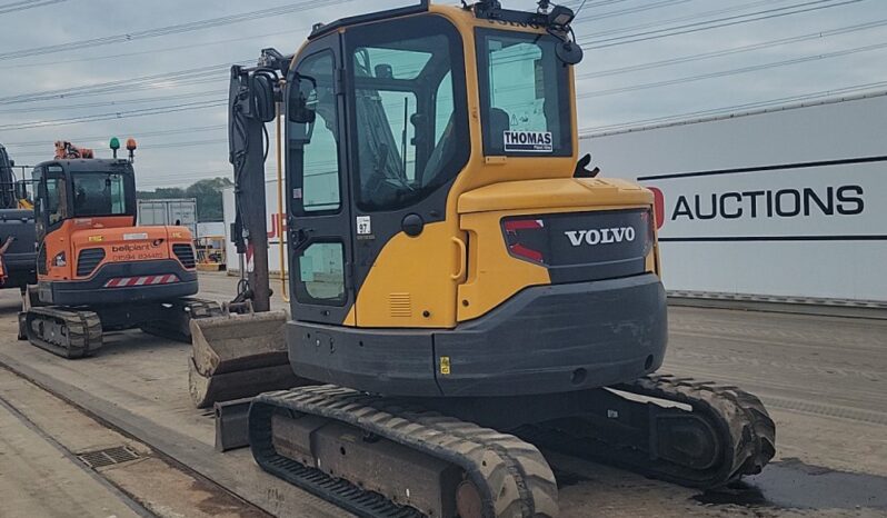 2019 Volvo ECR58D Mini Excavators For Auction: Leeds, UK – 30th April, 1st, 2nd & 3rd May 25 full