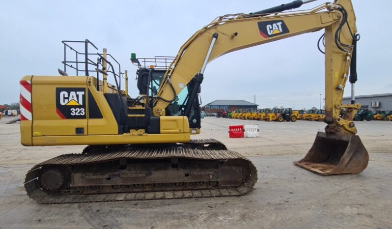 2018 CAT 323 20 Ton+ Excavators For Auction: Leeds, UK – 30th April, 1st, 2nd & 3rd May 25 full