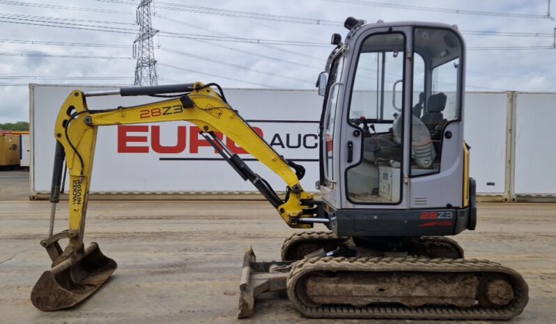 2013 Wacker Neuson 28Z3 Mini Excavators For Auction: Leeds, UK – 30th April, 1st, 2nd & 3rd May 25 full