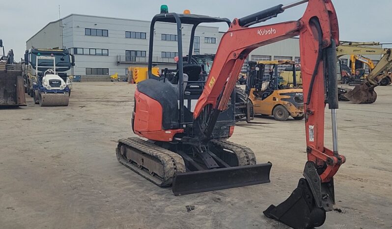 2016 Kubota U27-4 Mini Excavators For Auction: Leeds, UK – 30th April, 1st, 2nd & 3rd May 25 full