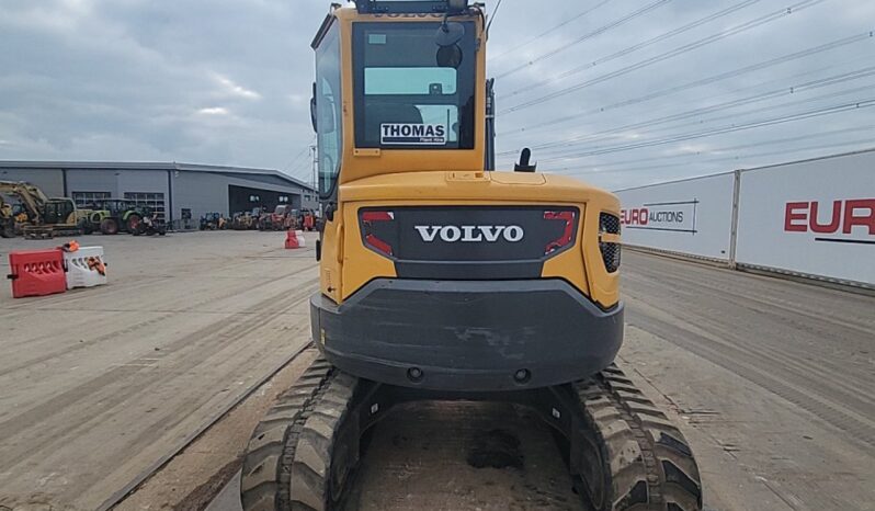 2019 Volvo ECR58D Mini Excavators For Auction: Leeds, UK – 30th April, 1st, 2nd & 3rd May 25 full