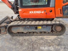 2019 Kubota KX016-4 Mini Excavators For Auction: Leeds, UK – 30th April, 1st, 2nd & 3rd May 25 full
