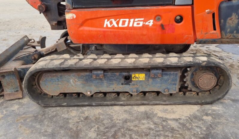 2019 Kubota KX016-4 Mini Excavators For Auction: Leeds, UK – 30th April, 1st, 2nd & 3rd May 25 full