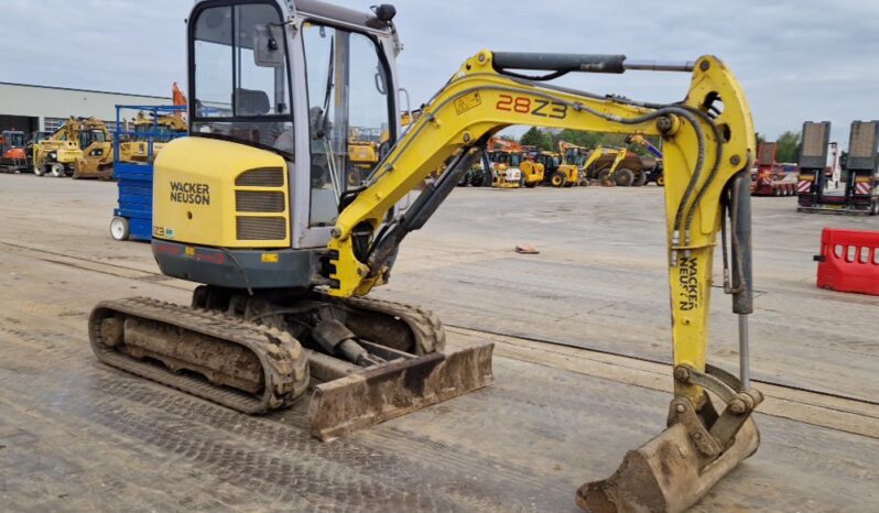 2013 Wacker Neuson 28Z3 Mini Excavators For Auction: Leeds, UK – 30th April, 1st, 2nd & 3rd May 25 full