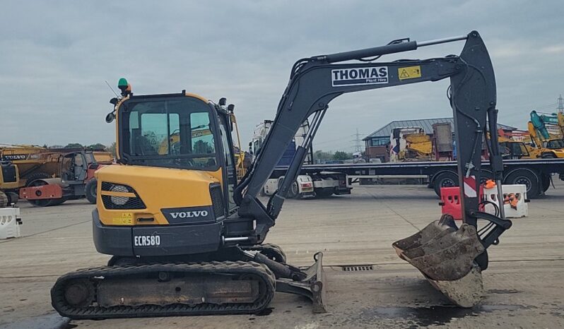 2019 Volvo ECR58D Mini Excavators For Auction: Leeds, UK – 30th April, 1st, 2nd & 3rd May 25 full