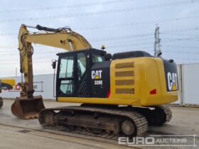 2015 CAT 320EL 20 Ton+ Excavators For Auction: Leeds, UK – 30th April, 1st, 2nd & 3rd May 25 full