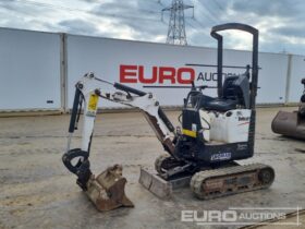 2020 Bobcat E10Z Mini Excavators For Auction: Leeds, UK – 30th April, 1st, 2nd & 3rd May 25