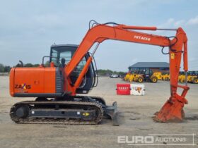 2016 Hitachi ZX70 6 Ton+ Excavators For Auction: Leeds, UK – 30th April, 1st, 2nd & 3rd May 25 full