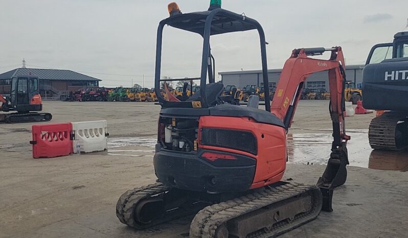 2016 Kubota U27-4 Mini Excavators For Auction: Leeds, UK – 30th April, 1st, 2nd & 3rd May 25 full