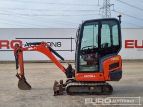 2016 Kubota KX016-4 Mini Excavators For Auction: Leeds, UK – 30th April, 1st, 2nd & 3rd May 25 full