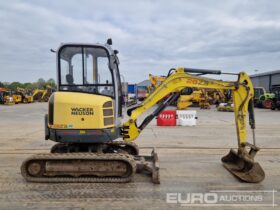 2013 Wacker Neuson 28Z3 Mini Excavators For Auction: Leeds, UK – 30th April, 1st, 2nd & 3rd May 25 full