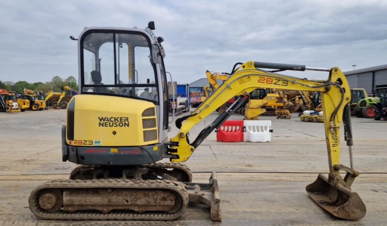 2013 Wacker Neuson 28Z3 Mini Excavators For Auction: Leeds, UK – 30th April, 1st, 2nd & 3rd May 25 full