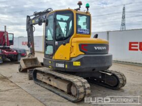 2018 Volvo ECR88D 6 Ton+ Excavators For Auction: Leeds, UK – 30th April, 1st, 2nd & 3rd May 25 full