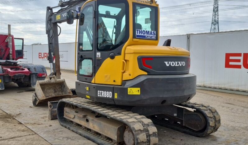 2018 Volvo ECR88D 6 Ton+ Excavators For Auction: Leeds, UK – 30th April, 1st, 2nd & 3rd May 25 full
