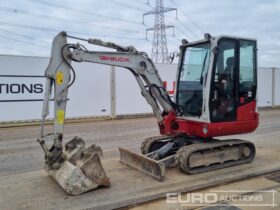 2020 Takeuchi TB230 Mini Excavators For Auction: Leeds, UK – 30th April, 1st, 2nd & 3rd May 25