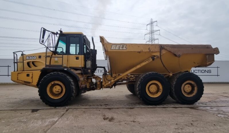 2012 Bell B30D Articulated Dumptrucks For Auction: Leeds, UK – 30th April, 1st, 2nd & 3rd May 25 full