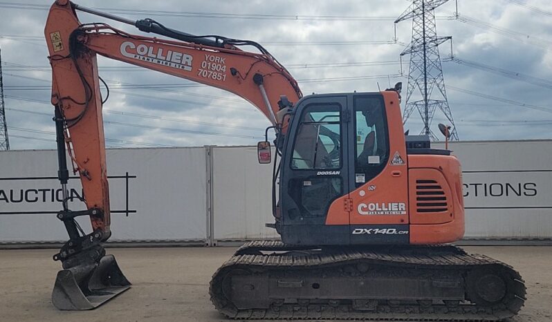 2017 Doosan DX140LCR-5 10 Ton+ Excavators For Auction: Leeds, UK – 30th April, 1st, 2nd & 3rd May 25 full