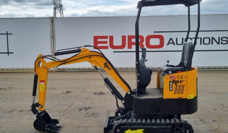 Unused 2024 JPC HT12 Micro Excavators For Auction: Leeds, UK – 30th April, 1st, 2nd & 3rd May 25 full