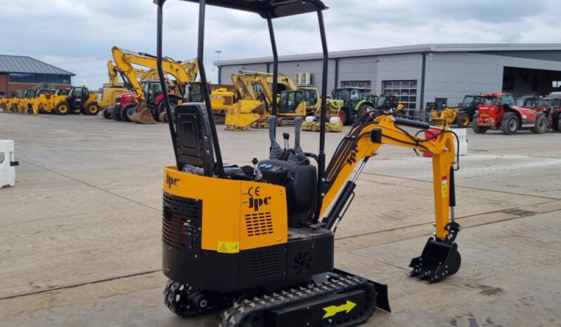 Unused 2024 JPC HT12 Micro Excavators For Auction: Leeds, UK – 30th April, 1st, 2nd & 3rd May 25 full