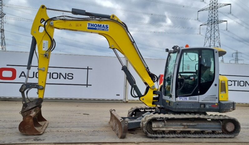 2019 Wacker Neuson ET90 6 Ton+ Excavators For Auction: Leeds, UK – 30th April, 1st, 2nd & 3rd May 25 full