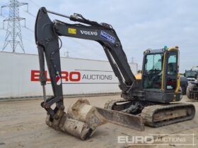 2018 Volvo ECR88D 6 Ton+ Excavators For Auction: Leeds, UK – 30th April, 1st, 2nd & 3rd May 25