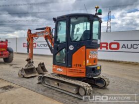 2019 Hitachi ZX26U-6 CR Mini Excavators For Auction: Leeds, UK – 30th April, 1st, 2nd & 3rd May 25 full