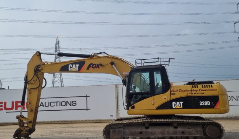CAT 320DL 20 Ton+ Excavators For Auction: Leeds, UK – 30th April, 1st, 2nd & 3rd May 25 full