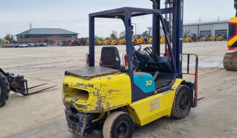 Komatsu FD30T Forklifts For Auction: Leeds, UK – 30th April, 1st, 2nd & 3rd May 25 full
