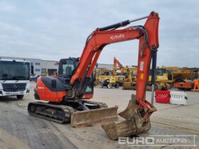 2020 Kubota KX080-4A2 6 Ton+ Excavators For Auction: Leeds, UK – 30th April, 1st, 2nd & 3rd May 25 full