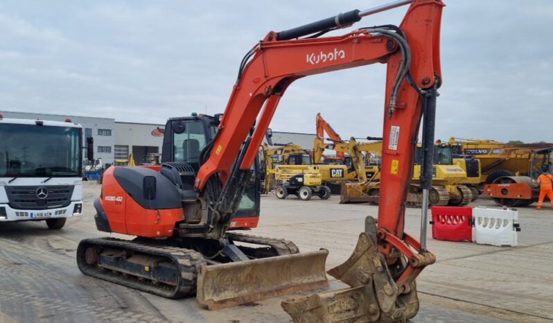 2020 Kubota KX080-4A2 6 Ton+ Excavators For Auction: Leeds, UK – 30th April, 1st, 2nd & 3rd May 25 full