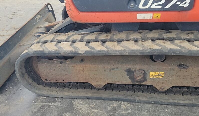2016 Kubota U27-4 Mini Excavators For Auction: Leeds, UK – 30th April, 1st, 2nd & 3rd May 25 full
