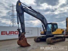 Volvo EC210CL 20 Ton+ Excavators For Auction: Leeds, UK – 30th April, 1st, 2nd & 3rd May 25
