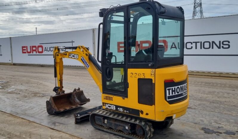 2019 JCB 15C-1 Mini Excavators For Auction: Leeds, UK – 30th April, 1st, 2nd & 3rd May 25 full