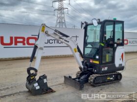 2023 Bobcat E19 Mini Excavators For Auction: Leeds, UK – 30th April, 1st, 2nd & 3rd May 25