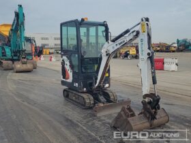 2019 Bobcat E19 Mini Excavators For Auction: Leeds, UK – 30th April, 1st, 2nd & 3rd May 25 full