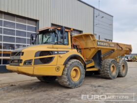2015 Volvo A30G Articulated Dumptrucks For Auction: Leeds, UK – 30th April, 1st, 2nd & 3rd May 25