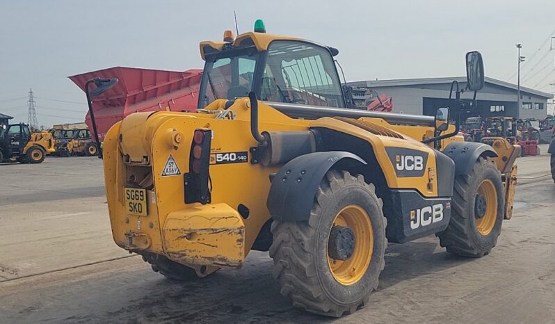 2019 JCB 540-140 Hi Viz Telehandlers For Auction: Leeds, UK – 30th April, 1st, 2nd & 3rd May 25 full