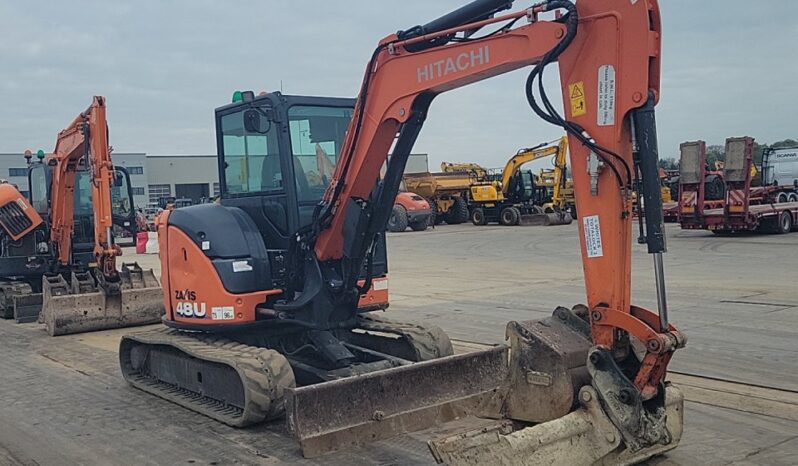 2019 Hitachi ZX48U-6 CLR Mini Excavators For Auction: Leeds, UK – 30th April, 1st, 2nd & 3rd May 25 full