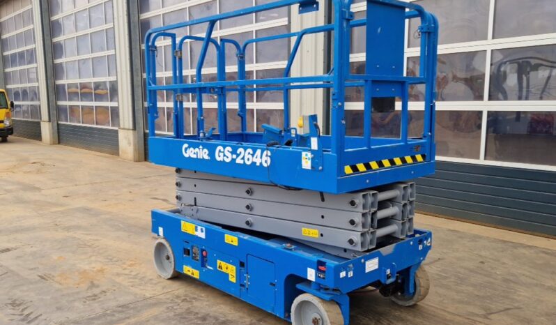 2019 Genie GS2646 Manlifts For Auction: Leeds, UK – 30th April, 1st, 2nd & 3rd May 25 full