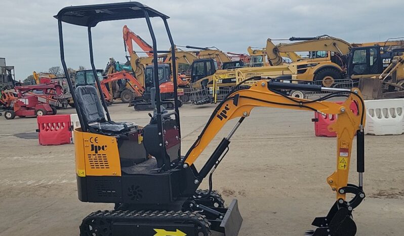 Unused 2024 JPC HT12 Micro Excavators For Auction: Leeds, UK – 30th April, 1st, 2nd & 3rd May 25 full