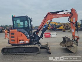 2019 Hitachi ZX48U-6 CLR Mini Excavators For Auction: Leeds, UK – 30th April, 1st, 2nd & 3rd May 25 full