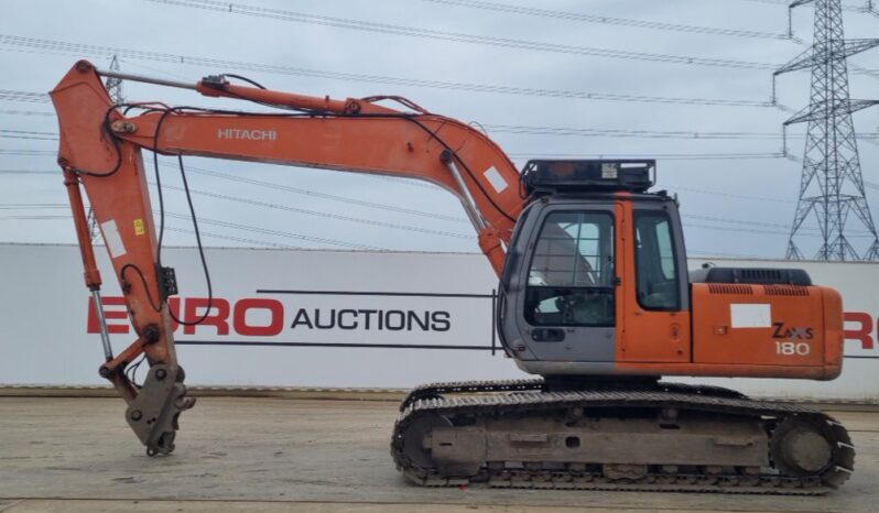 Hitachi ZX180LC 10 Ton+ Excavators For Auction: Leeds, UK – 30th April, 1st, 2nd & 3rd May 25 full