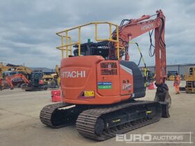 2023 Hitachi ZX135USBL-7 10 Ton+ Excavators For Auction: Leeds, UK – 30th April, 1st, 2nd & 3rd May 25 full