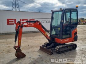2016 Kubota KX016-4 Mini Excavators For Auction: Leeds, UK – 30th April, 1st, 2nd & 3rd May 25