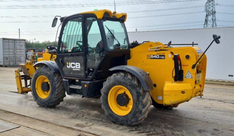 2019 JCB 540-140 Hi Viz Telehandlers For Auction: Leeds, UK – 30th April, 1st, 2nd & 3rd May 25 full