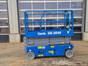 2019 Genie GS2646 Manlifts For Auction: Leeds, UK – 30th April, 1st, 2nd & 3rd May 25 full